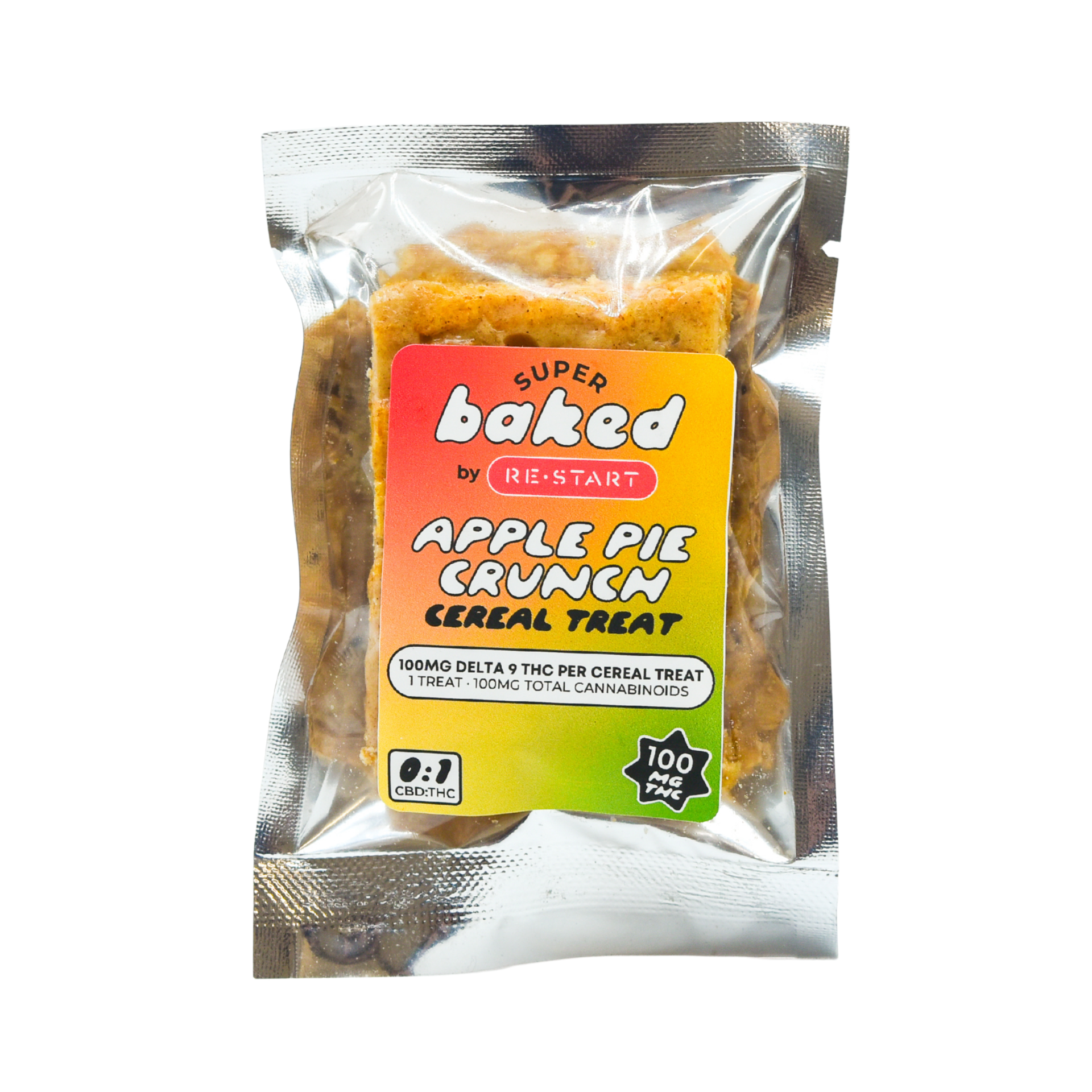 Delta 9 THC 100mg Apple Pie Crunch Treats